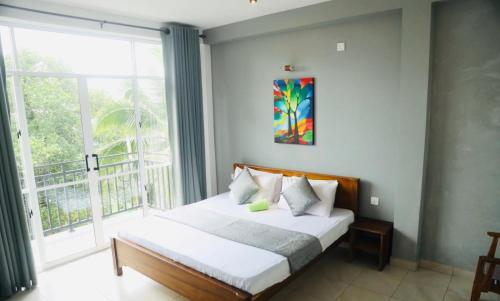 Katil atau katil-katil dalam bilik di kandy hill villa