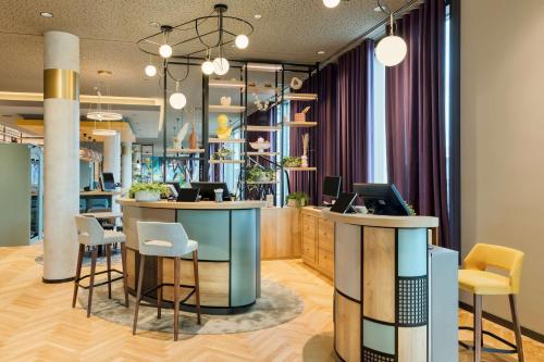 Sjónvarps- og/eða afþreyingartæki á Spark by Hilton Vienna Donaustadt