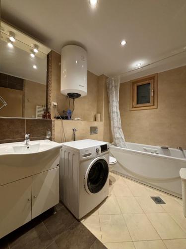 Et badeværelse på Villa Nova Premium Apartment No 8