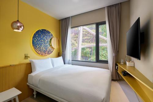 Μια τηλεόραση ή/και κέντρο ψυχαγωγίας στο Riva Vibe Hotel Bangkok by PCL