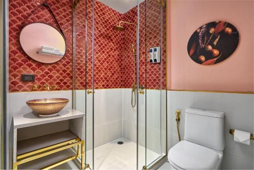 Ένα μπάνιο στο Riva Vibe Hotel Bangkok by PCL