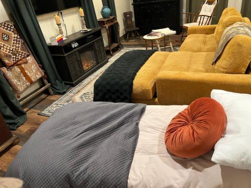Ruang duduk di The Garten Haus