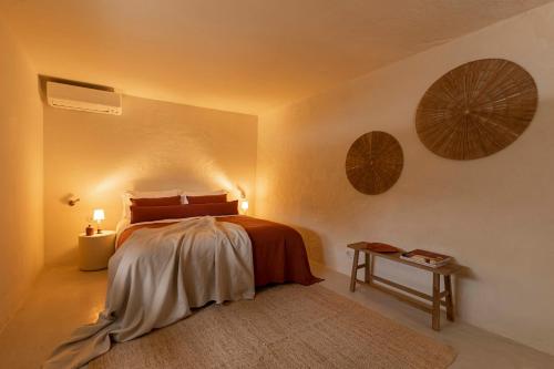 Ένα ή περισσότερα κρεβάτια σε δωμάτιο στο Boutique Hotel Jardines de Palerm