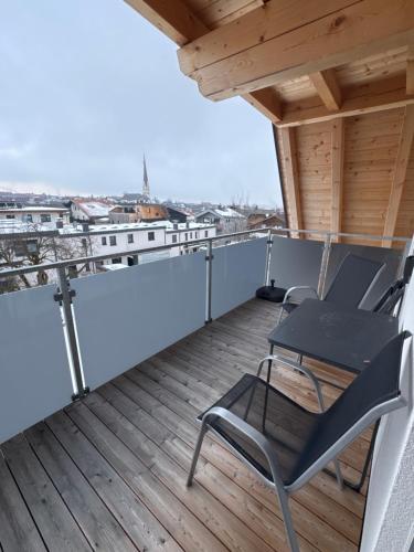 Μπαλκόνι ή βεράντα στο Apartments Oliver, Axams