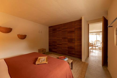 Ένα ή περισσότερα κρεβάτια σε δωμάτιο στο Boutique Hotel Jardines de Palerm