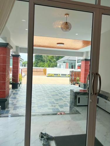 Balkoni atau teres di Cherina Pool Villa