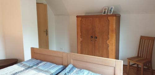 Katil atau katil-katil dalam bilik di Ferienwohnung Anto
