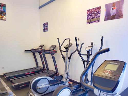 Fitness centrum a/nebo fitness zařízení v ubytování BH Lurury