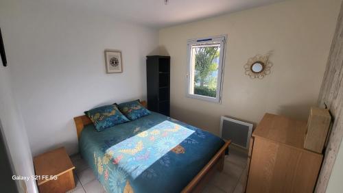 Ένα ή περισσότερα κρεβάτια σε δωμάτιο στο Villa aux Citrons
