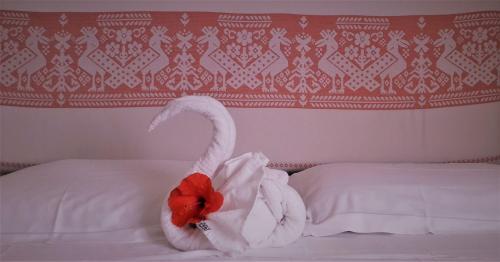 Cama o camas de una habitación en Meravisola Costa Rei