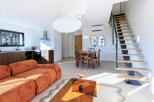 Khu vực ghế ngồi tại Maison Atlantique - Welkeys