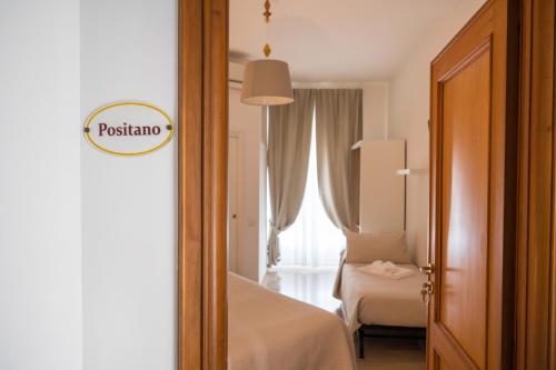Letto o letti in una camera di Panoramic Rooms Salerno