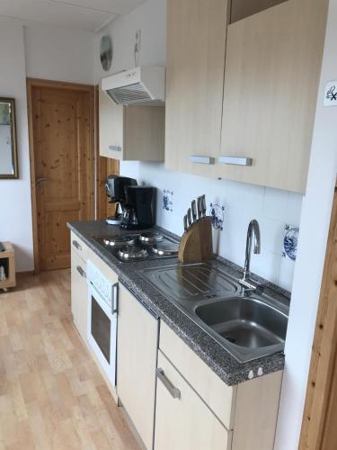 Dapur atau dapur kecil di Strandhaus