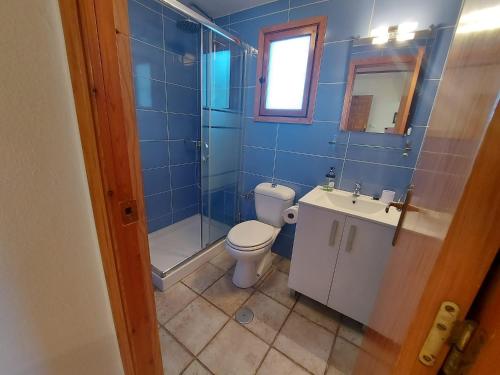 Koupelna v ubytování Bebi Casa Apartment