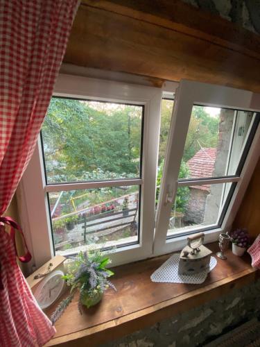 Balkoni atau teres di Etno House Stari mlin