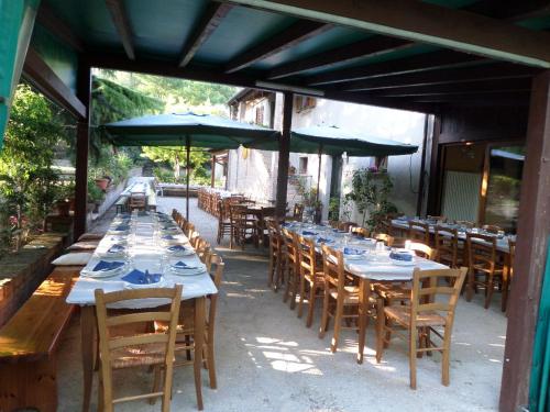 Restorāns vai citas vietas, kur ieturēt maltīti, naktsmītnē Agriturismo Le Vergare