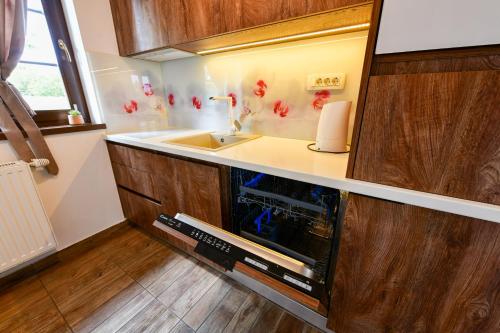 Dapur atau dapur kecil di FLORA HOUSE