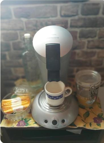 Tetera y cafetera en Casa Rural Amor Madre Tierra
