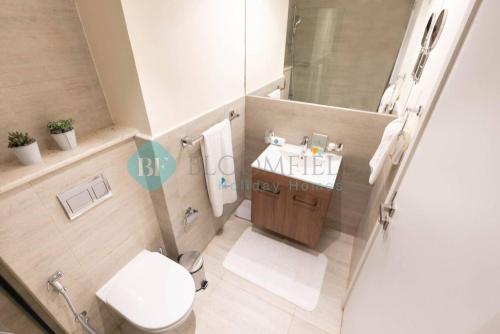 Ένα μπάνιο στο Bloomfields Executive Stu In Oasis Masdar City