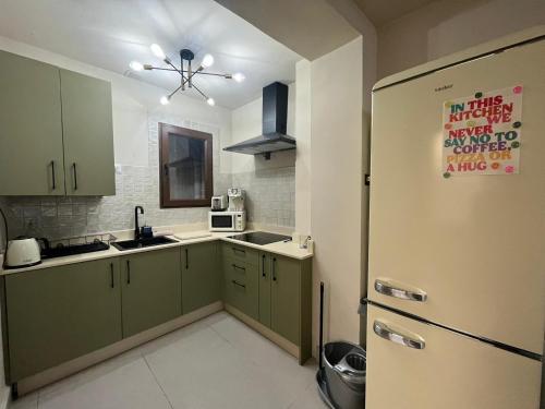 Kuchyň nebo kuchyňský kout v ubytování Apartamento Málaga Centro Tritón