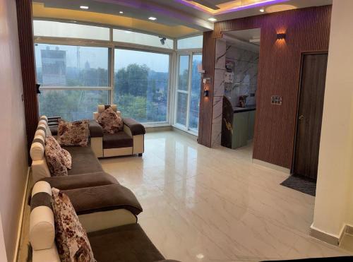 Χώρος καθιστικού στο Shri Radhey Krishna Home Stay
