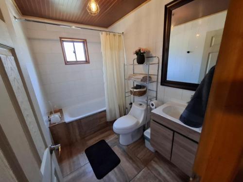 Ένα μπάνιο στο Casa grande familiar
