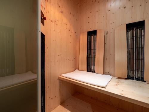 Koupelna v ubytování Hotel Garni Europa