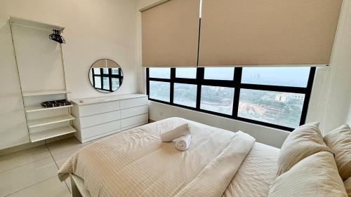 Posezení v ubytování Condo Ioi City Mall Putrajaya, 3 & 2 Bedrooms, near to Hospital Serdang, UPM, Uniten