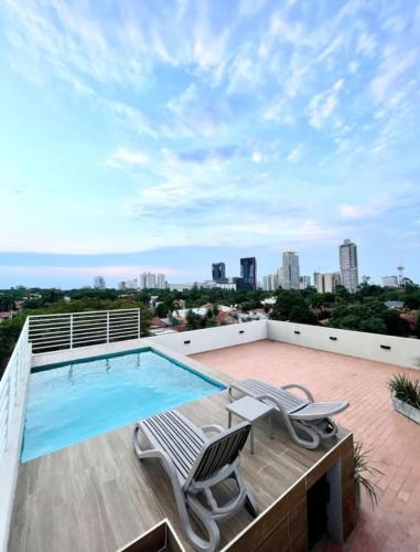 Piscina a Completo apartamento B3 o a prop
