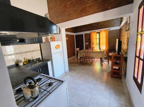 Η κουζίνα ή μικρή κουζίνα στο Casita de Ana