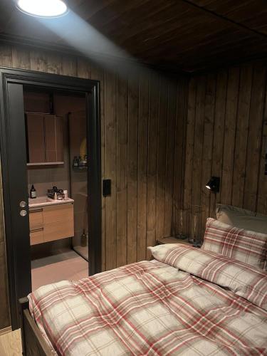 Katil atau katil-katil dalam bilik di UNIQUE, Central Apartment at Geilo