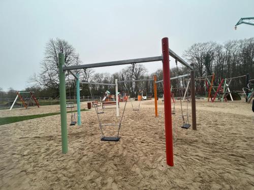 NeuengrodendeichにあるFewo Stresow am Stadtparkの砂場