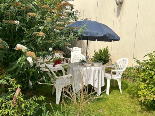 Κήπος έξω από το Appartement Avec Jardin 3 Couchages Proche Port des Fontinettes