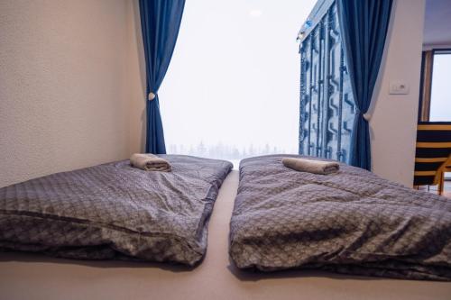 Container House Kod Čupeにあるベッド