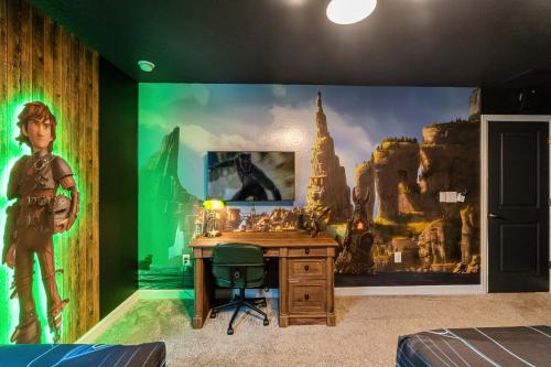 Upstay 9BR Villa w Pool & Cinema - Epic Universe photo 37