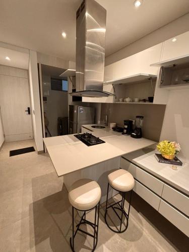 Cuina o zona de cuina de District Aptosuite 404