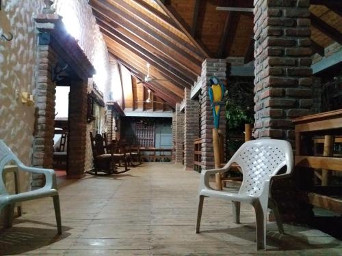 Posezení v ubytování Simplemente el mejor alojamiento de Taganga