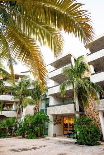 El edificio en el que está el departamento