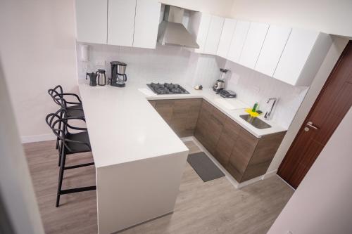 Kuchyň nebo kuchyňský kout v ubytování Barranco Moderno Style 1BR
