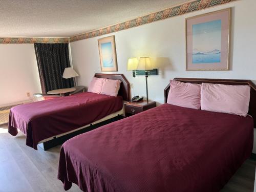 Postel nebo postele na pokoji v ubytování Lone Star Inn Llano