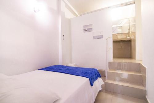 Postel nebo postele na pokoji v ubytování Casa de playa vistamare