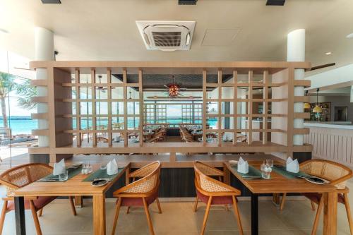 Zona de estar de Veligandu Maldives Resort Island