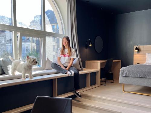 Domácí mazlíčci ubytovaní s hosty v ubytování Citybox Bergen City