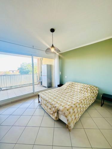 Postel nebo postele na pokoji v ubytování Appartement 2 chambres
