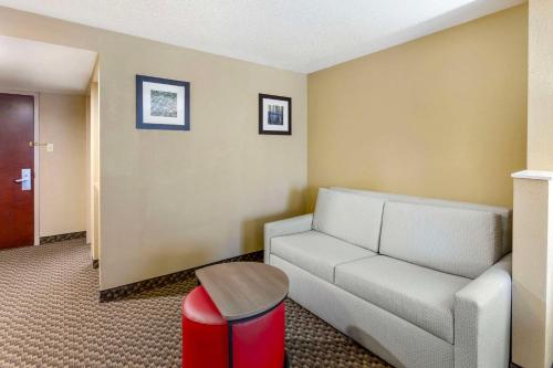 Istumisnurk majutusasutuses Comfort Inn & Suites Carneys Point