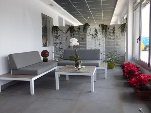Posezení v ubytování Hotel Mercedes