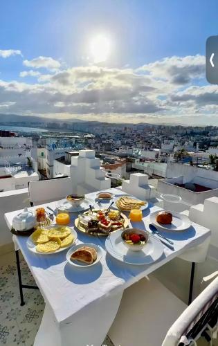 Matur á eða í nágrenni gistihússins