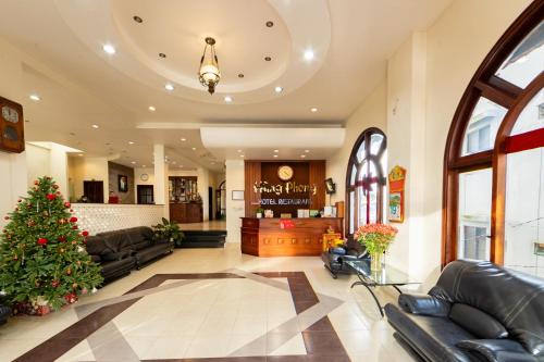 Posezení v ubytování Hùng Phong Hotel - Near Dalat Market