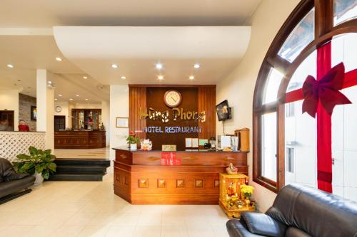 Posezení v ubytování Hùng Phong Hotel - Near Dalat Market