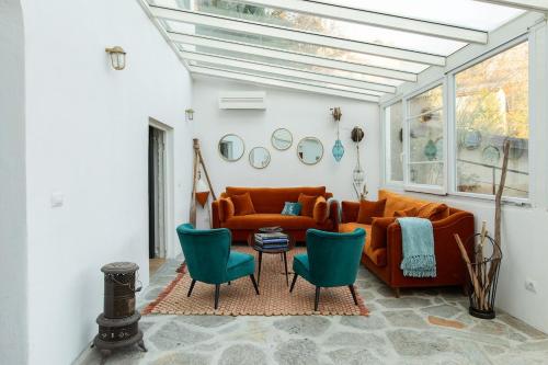 Posezení v ubytování Villa La Felice